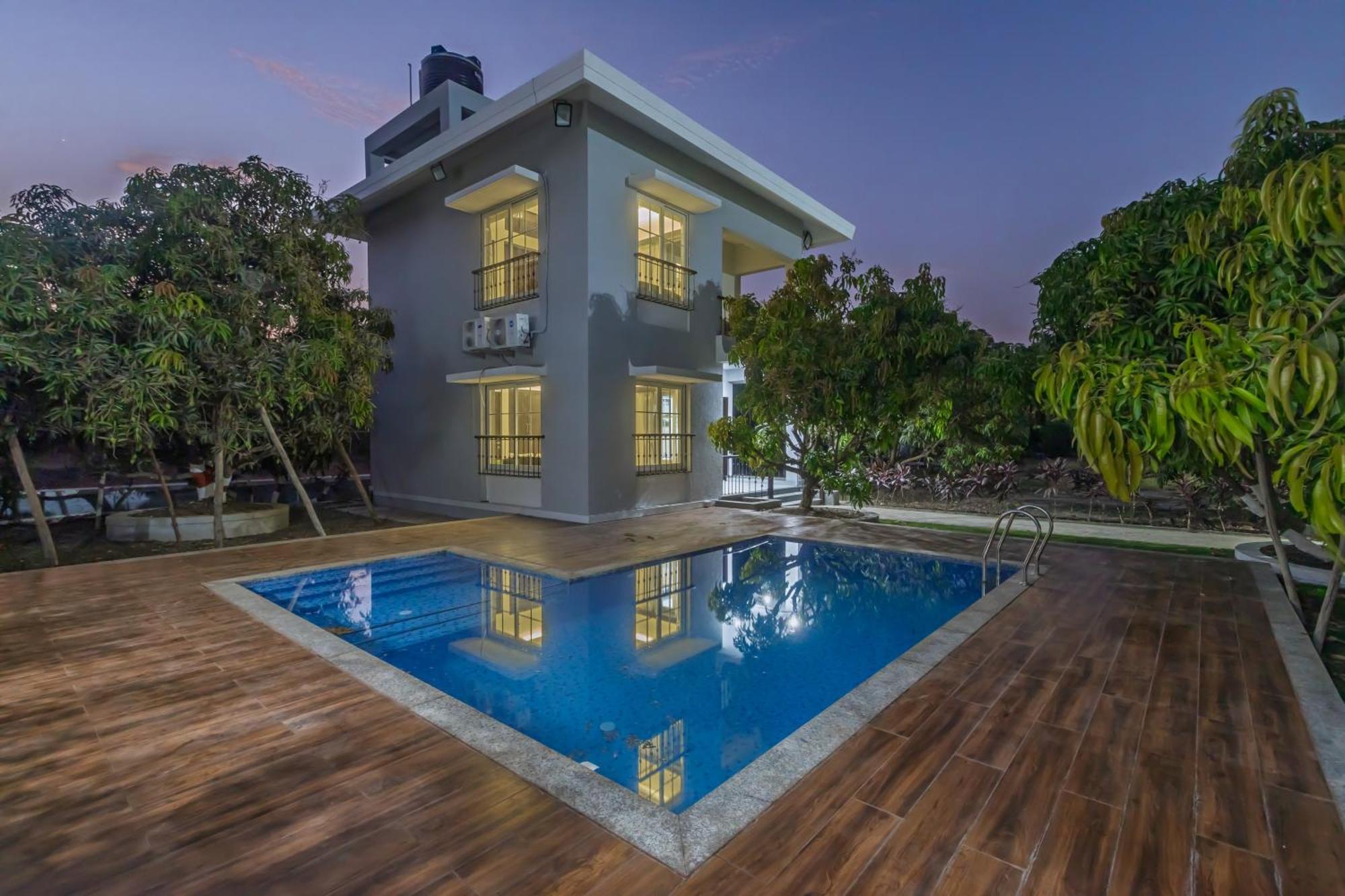 Saffronstays Serene Retreat, Alibaug Alībāg Εξωτερικό φωτογραφία